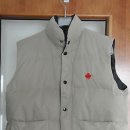 CANADA GOOSE Ivory Men s Padded Zip Close Body Warmer Gilet Jacket Size S 이미지