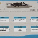 DIGNITY 1ST MINI ALBUM [DIGMOTION] TIME TABLE 이미지