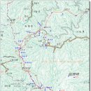 대송분교 | 육백지맥 2구간(강원대-육백산(1243m)-응봉산(1268m)-핏대봉-전의치).
