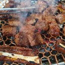 전가네 참숯갈비 고기한쌈 이미지