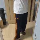 1229 | 아디다스 추리닝 파이어버드 루즈트랙팬츠 나이트인디고오렌지 JW1229 M사이즈 후기