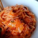 노각무침 비빔국수 만들기 노각무침 비빔국수 레시피 이미지