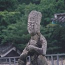 평창 월정사 석조보살좌상 이미지