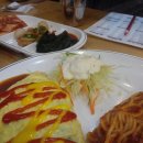 김밥과 스파게티 이미지