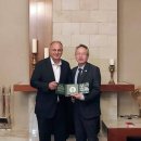 평가전 앞두고 한국대사관저 방문한 볼리비아 축구협회장 이미지