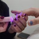 수원-0902 | 수원역네일｜통통한 손에도 귀여운 젤네일, 자석네일로 볼 때마다 예뻐용