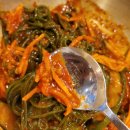 명동교자 본점 비빔국수 칼국수 내돈내산 찐 후기(비빔국수 클로렐라 면)