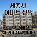 두루초등학교 | 세종시 아파트 선택, 초등학교 배정과 학군이 좌우합니다.