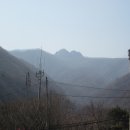 강원 홍천의 가리산(1,050.5m) (2011년 3월 31일) 이미지