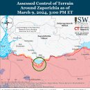 러시아 공세 캠페인 평가, 2024년 3월 9일(우크라이나 전황 이미지