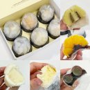 떡산 압구정 갤러리아점 | 압구정 디저트 맛집 오늘모찌 갤러리아점 (과일 모찌 & 요거트 크림 모찌)