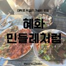 민들레1 | 대학로 맛집 추천 | 민들레처럼 이모카세 메뉴 분위기 총정리