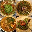 옛날손칼국수두부전골 | 가정동맛집 옥된장 루원시티점 바지락 된장전골과 우렁미나리전 일품!!