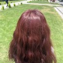 [부천미용실] 저손상염색으로 완성한 레드브라운 염색 후기, 원텐스헤어