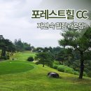 포천 포레스트힐CC 여름 라운딩 후기 Ⅰ 비 온 뒤 주의해야할 그린 스피드와 코스 난이도