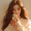 스마트폰을 보는 여인 (발란 - 우리 사랑할 수 없나요) 이미지