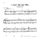 Eagles / I can't tell you why 악보 이미지