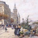 Eugene Galien-Laloue - 인상파의 가을 거리 이미지