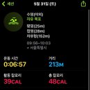 한강 3종 축제 - 초급 2 후기, 한강 수영 숏핀, 수온, 메달 수령, 서울시체육회 증정품 소개, 운동...