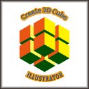 입체형 6각형 만들기 응용 (﻿Create 3d Cube) 이미지