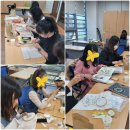 정원 꽃을 수놓는 프랑스자수 이미지