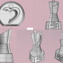 수상의 순간을 더욱 빛나게 – 나눔국민대상 상패 디자인