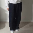 네이비블루 | 유니클로 배기커브진 사이즈 추천 24 블루 네이비 비교 후기