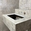 씨유 송도더샵퍼스트점 | 송도더샵퍼스트월드 아파트 인테리어 욕실 현관 타일 공사 수리 조적 세면대 후기 비용 견적