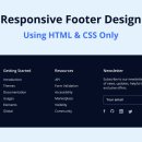 html Footer tag A 이미지