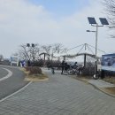 경인아라뱃길의 시작점, 아라한강갑문의 판개목쉼터
