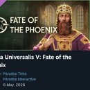 유로파 유니버셜리스5 DLC : 불사조의 운명 5월 6일 출시 이미지