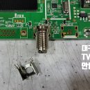 대구TV수리-제노스 55인치CO550SHDR 텔레비전 ZENOS UHD LED TV 파손된 안테나잭 수리 부러진 RF단자 수리 이미지