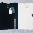 POLO RALPH LAUREN 베이직 라운드 반팔 티셔츠 2 종 새상품 이미지