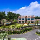 바다 위 언덕 이미지