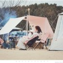 철원 학마을캠핑장(학마을캠프) 저수지 전망사이트 7번[86번째 캠핑 24.02.11] - 펜트 카라반 비앙코...