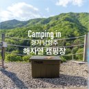 고스테이지 | 서울 근교 뷰 좋은 캠핑장 [해자연캠핑장 데크 앞 스테이지 후기] 자리 배정은 선착순
