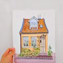 감성드로잉 여행스케치 이미지