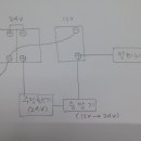 12볼트 알터네이터로 24볼트 배터리(12볼트 직렬연결)를 충전하려고 합니다~ 질문드려요~ 이미지