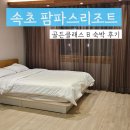 팜파스리조트 | 속초 팜파스리조트 골든클래스 B 객실 후기, 바다 도보 5분 가족 숙소