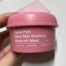 (주)필폴리머 | 다이소 성분에디터 애플필 매끈 결 수딩 워시오프 마스크 솔직 후기 (내돈내산)