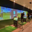 라인스크린골프 이미지