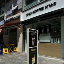 데얼이즈부산 | [역삼동간판] '코어커피스탠드' 2호점 간판디자인 / 고무스카시간판 / 지주입간판 제작 및 시공...