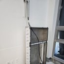 화순군치매안심센터 | 광주 전기 공사 조명인테리어 업체 20250620 화순 어울림센터 패널간판 설치를 위한 전기배선공사