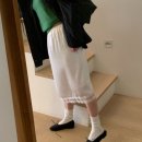 새틴무드 | 실키 새틴 밴딩치마, 웨어링무드 바스켓 로에 스커트 후기