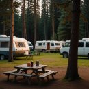 팔영산 자연휴양림 야영장 이미지