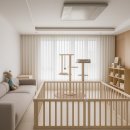 신정로13길 | 서울 양천구 목동 대우미래사랑 아파트 거실 차르르 + 자녀방 100% 암막 시공 후기｜커튼더라인 양천점