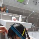 가족머리깎기 이미지