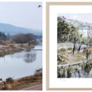 우리 동네 수채화 이미지