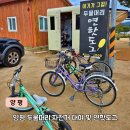 양서면 자전거 도로(두물머리길우측) | 양평 두물머리 연핫도그 및 자전거 대여