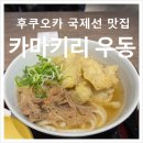 현’s 푸드 | 후쿠오카 공항 국제선 면세구역 식당ㅣ카마키리 고기우엉튀김 우동